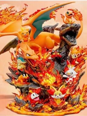 Pokemon Charzard Figure With light. Factory sealed. New.